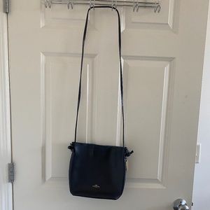 Coach Crossbody Purse in Navy Blue